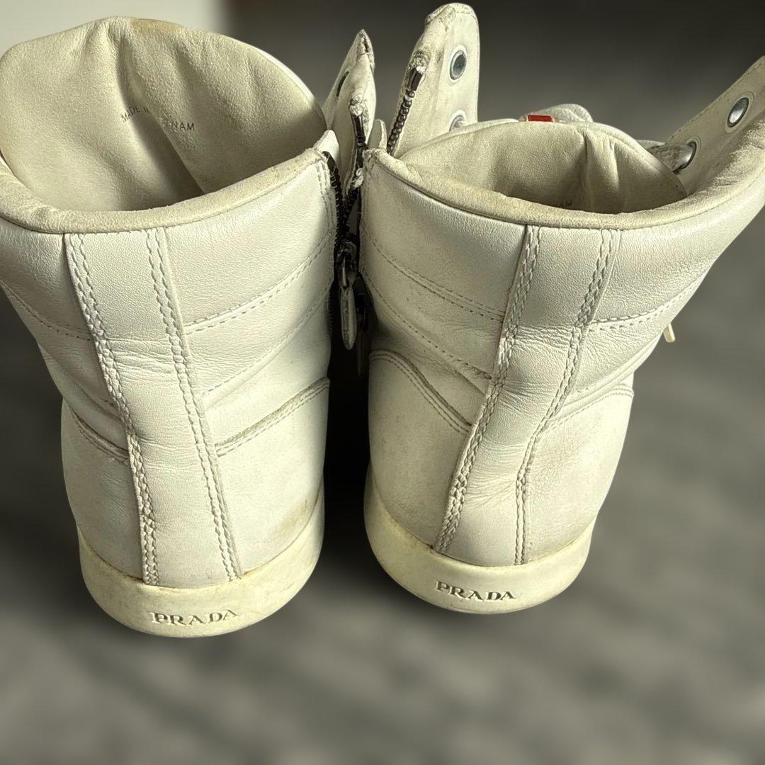 PRADA プラダ　ハイカット　スニーカー