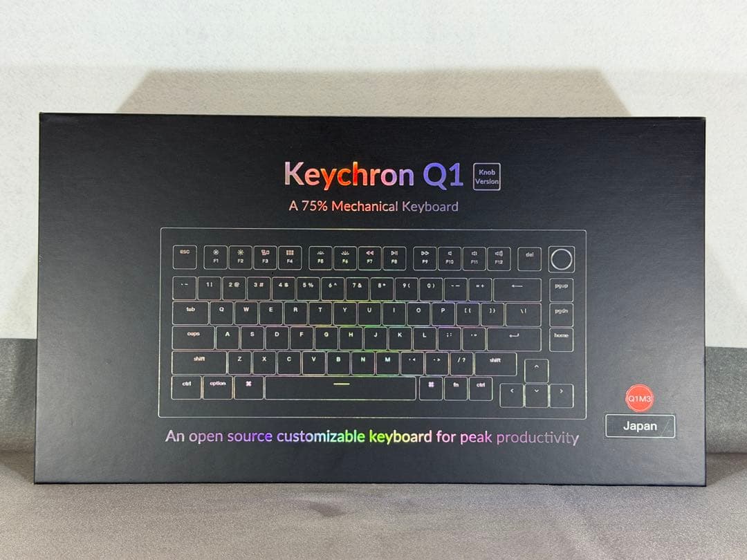 Keychron キークロン Q1-M3-US　茶軸