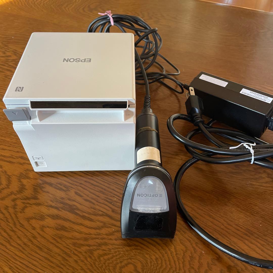 EPSON TM-m30II M362B 業務用プリンター　バーコードリーダー