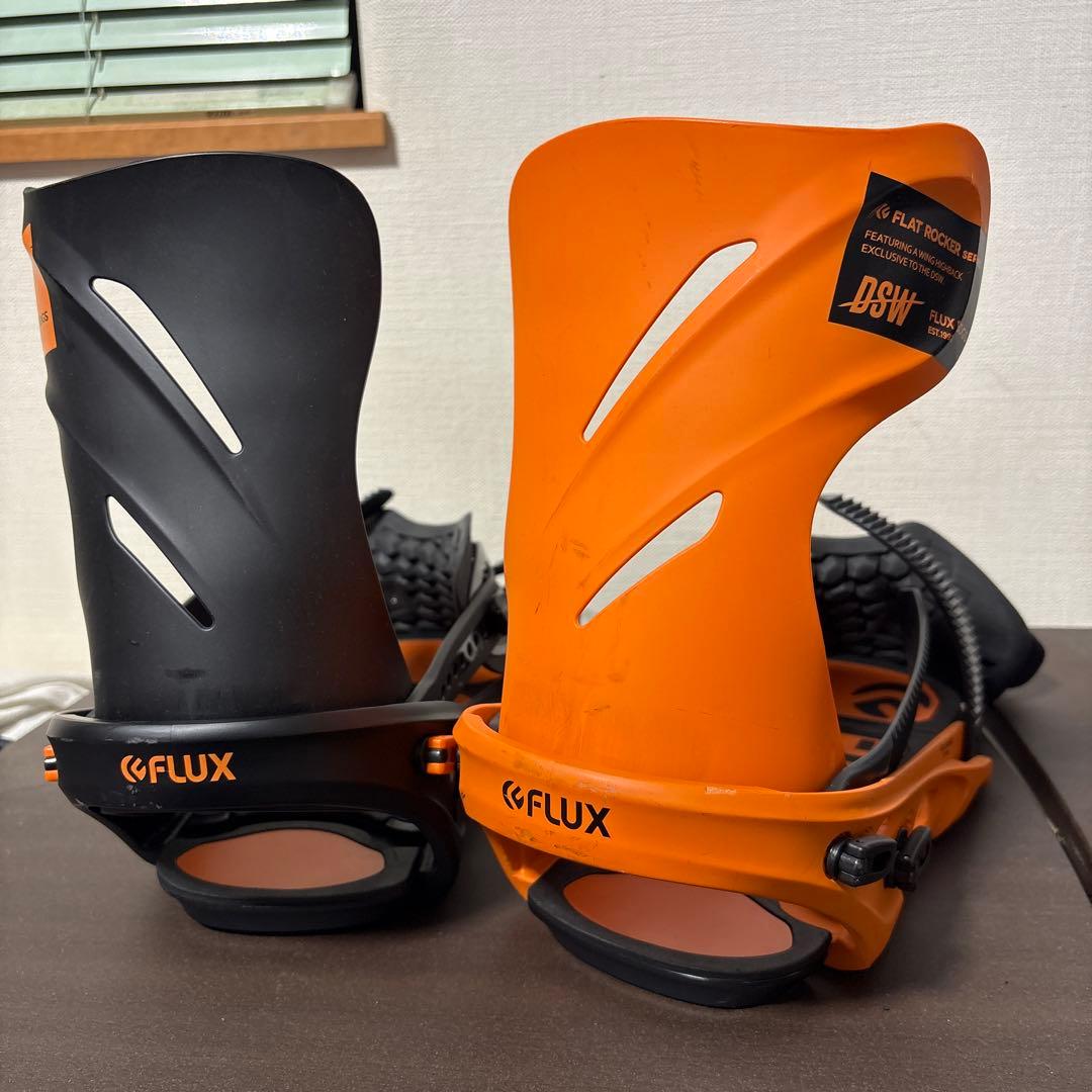 FLUX DSW限定色ビンディング Mサイズ ブラック/オレンジ　フラックス