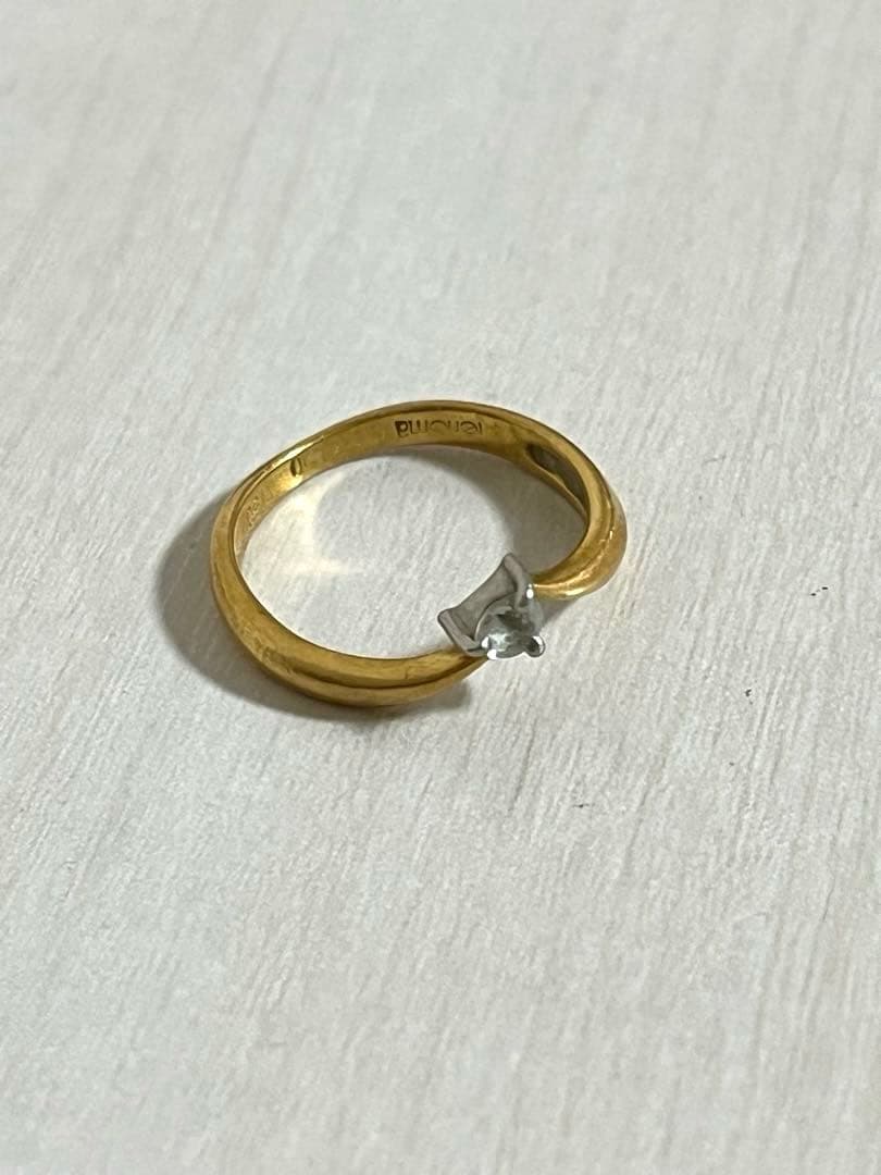 M*A様 【希少】renoma レノマ K18 ダイヤ リング 0.10ct 1