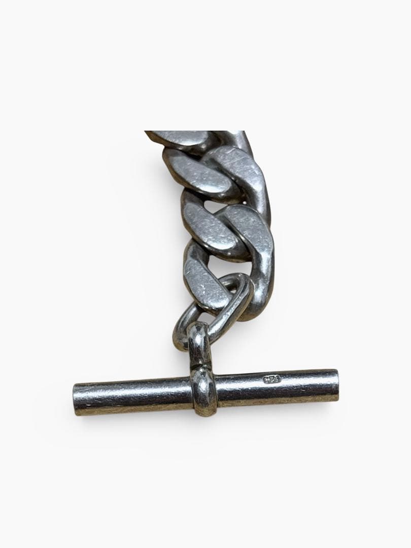 アクセサリー LAVER 13MM CURB CHAIN T BAR