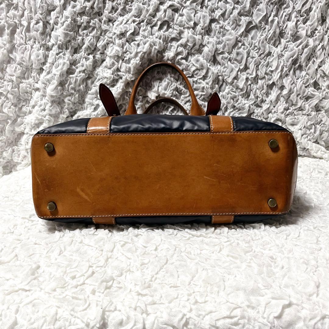 希少✨バチュークロス　ハンティングワールド　ネイビー トートバッグ A4 通勤