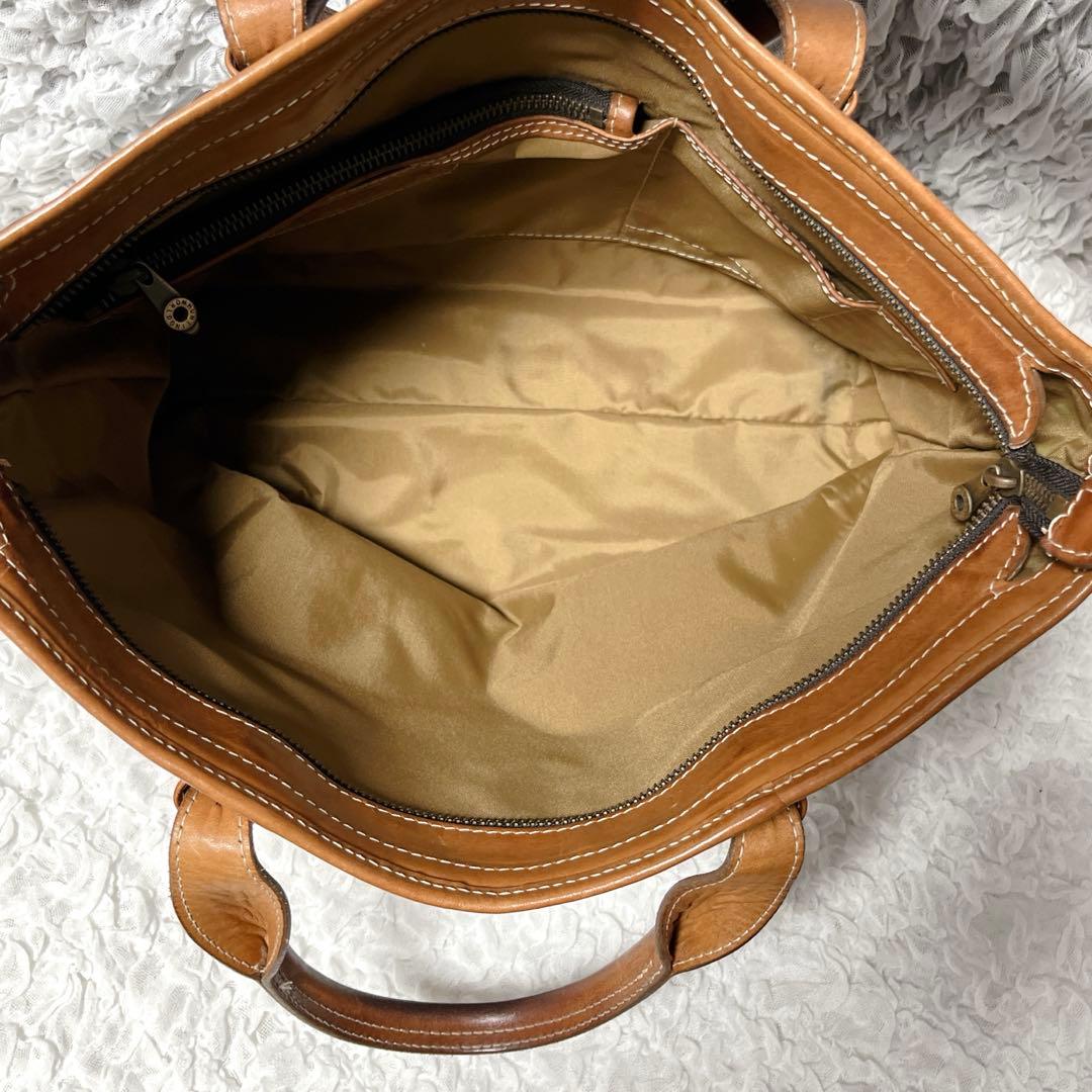 希少✨バチュークロス　ハンティングワールド　ネイビー トートバッグ A4 通勤