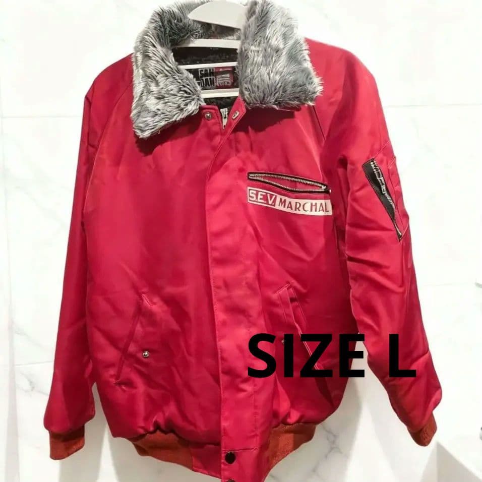 希少三段鳶赤マーシャルドカジャンS.E.V.MARSHAL Lサイズ