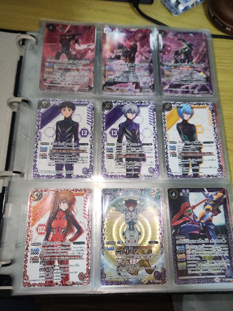 バトルスピリッツ引退品　エヴァンゲリオンコラボ　フルコンプリートセット