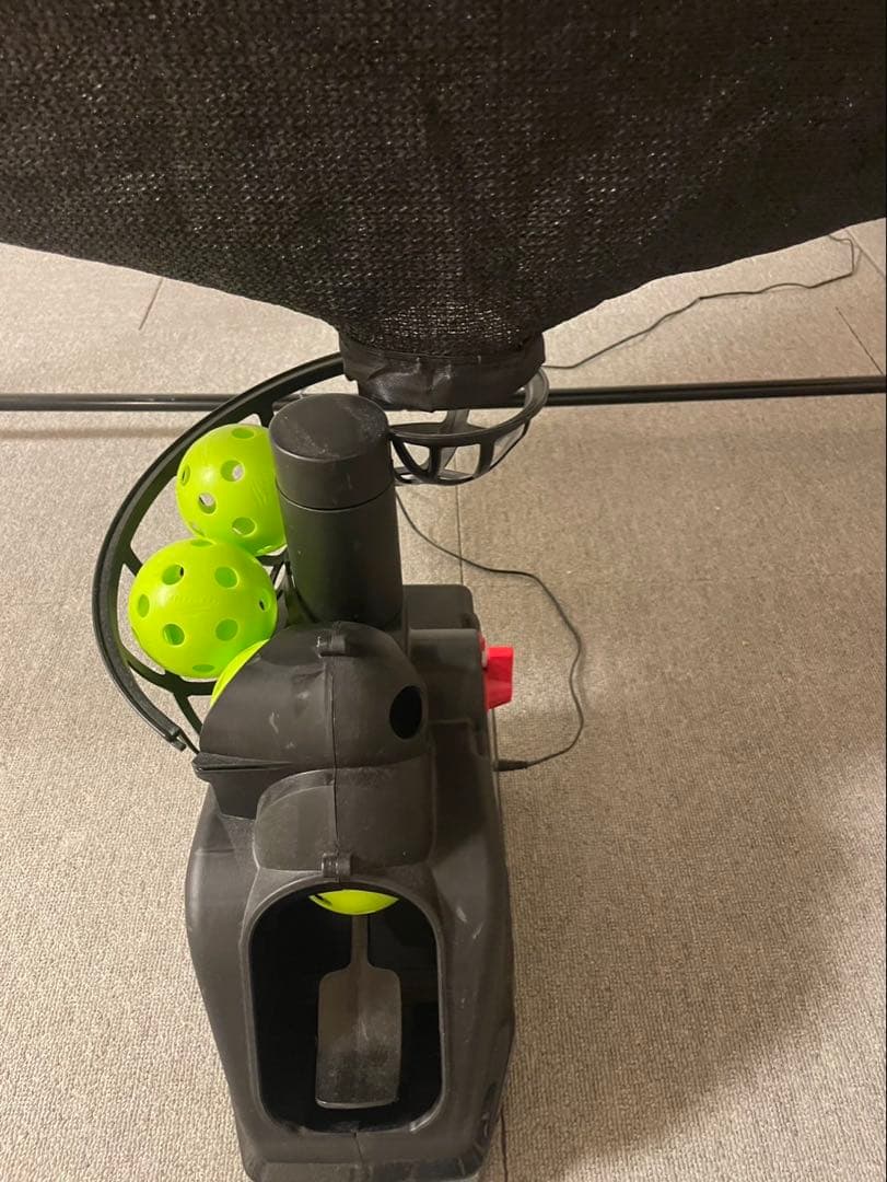 【超美品】FIELDFORCE トスマシン用ネット 黒