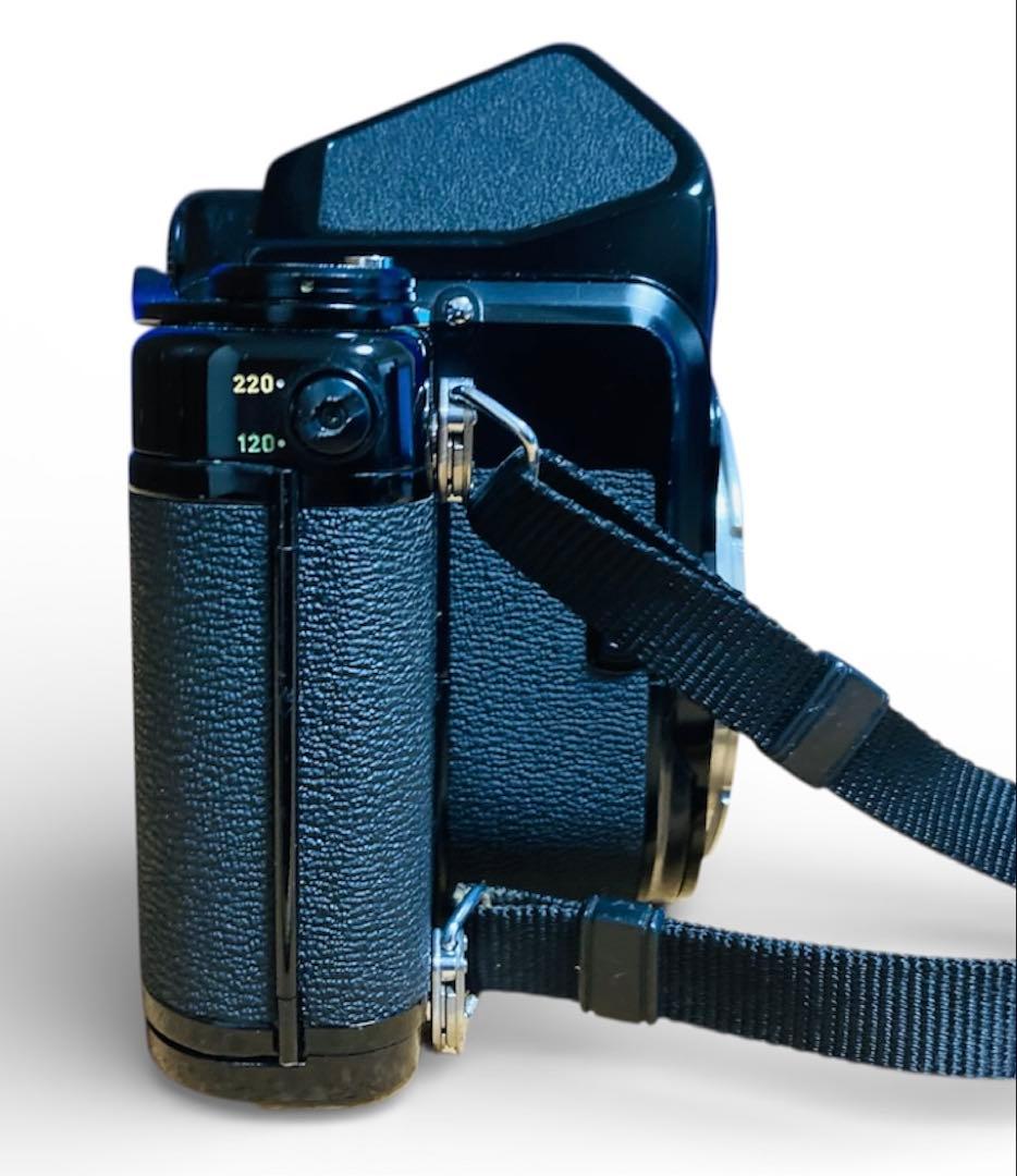 ペンタックス67 木製グリップ付き　レンズ105㎜f2.4 67マウント