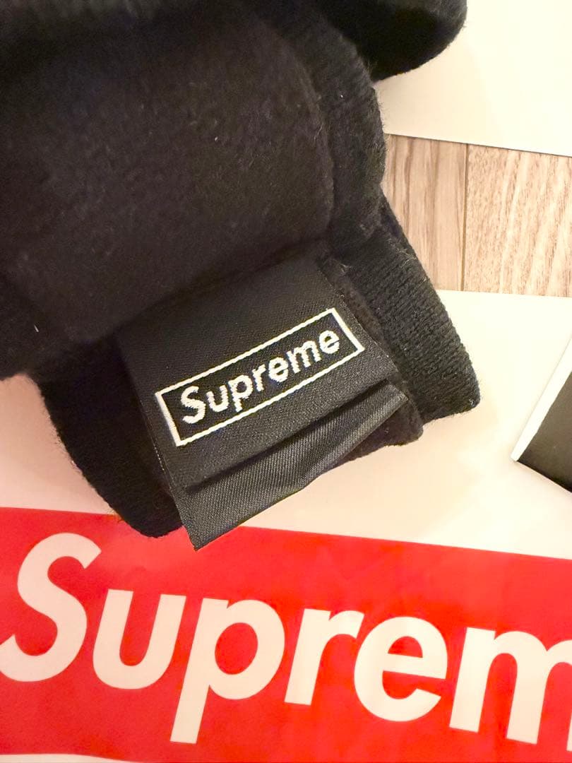 Supreme New Era Big Logo ヘアバンド ブラック