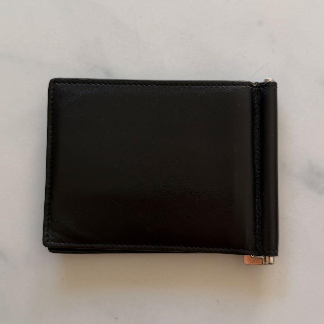 SAINT LAURENT ブラックマネークリップ 財布