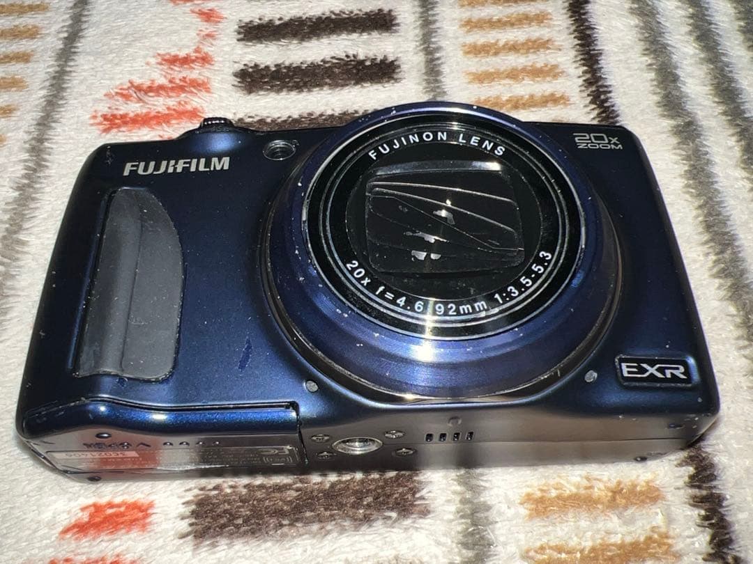 FUJIFILM デジタルカメラ F900EXR ネイビー