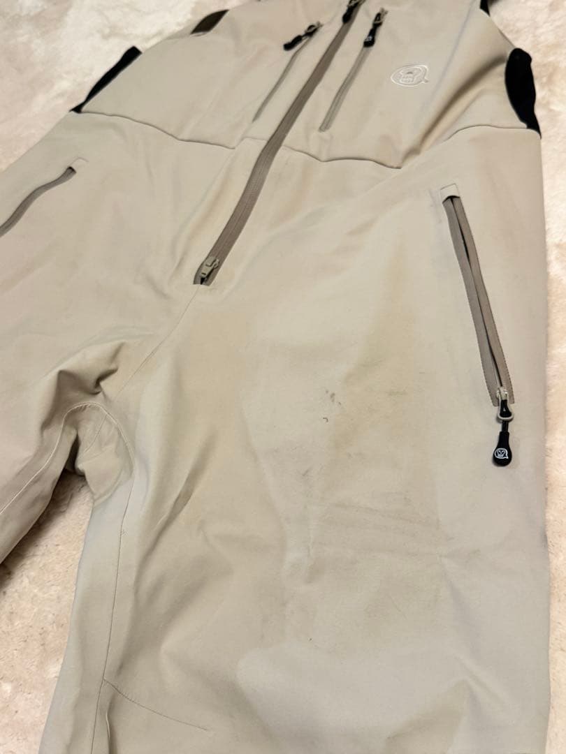 unfudge cloud JKT&PNT beige Lサイズ上下セット