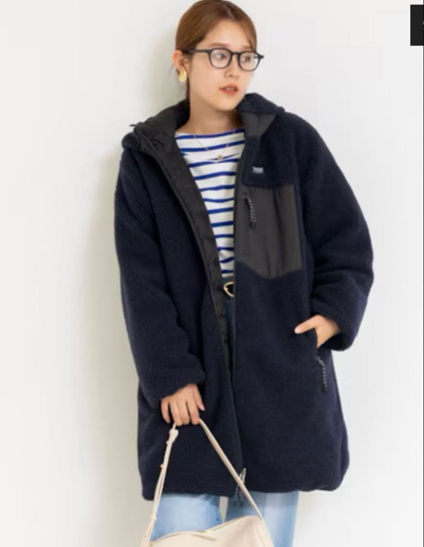 専用　ノーリーズ　TAION/タイオン　別注ボア×ダウンフードコート