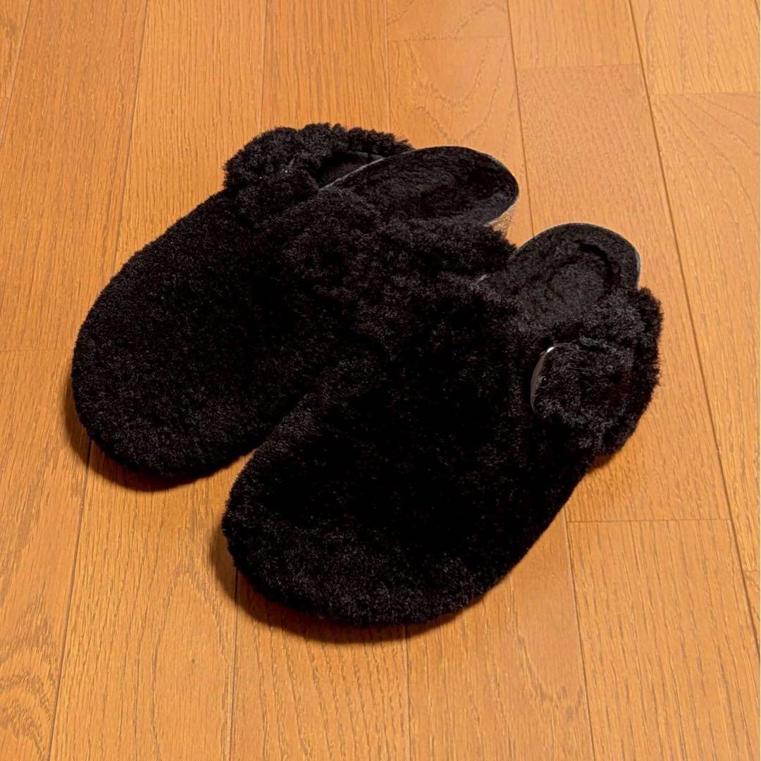 未使用品　定価31,900円 ボストン ビッグバックル テディー 黒 37