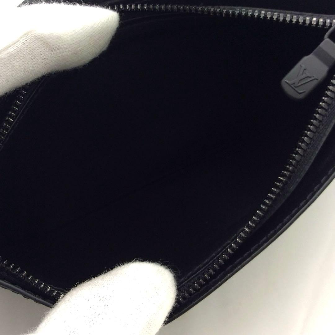 ルイヴィトン モノグラム シャドウ メンズ 長財布 ポルトフォイユ ブラザ