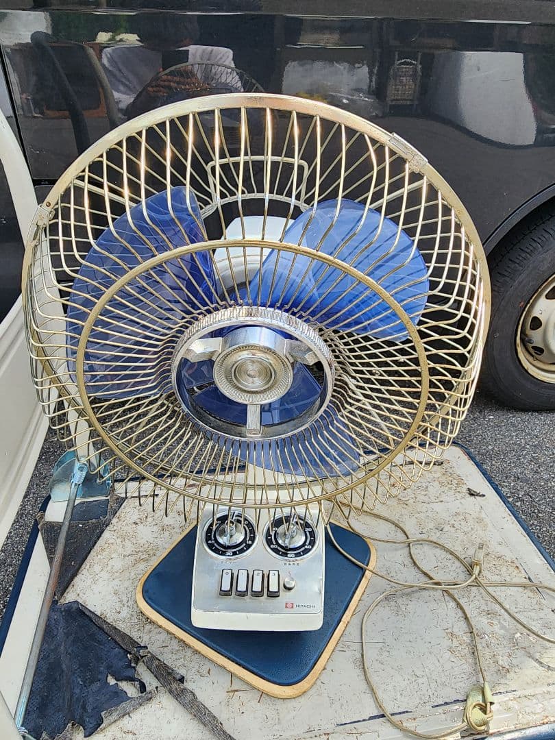 HITACHI D-626 日立 昭和レトロ 扇風機 アンティーク 　現状品