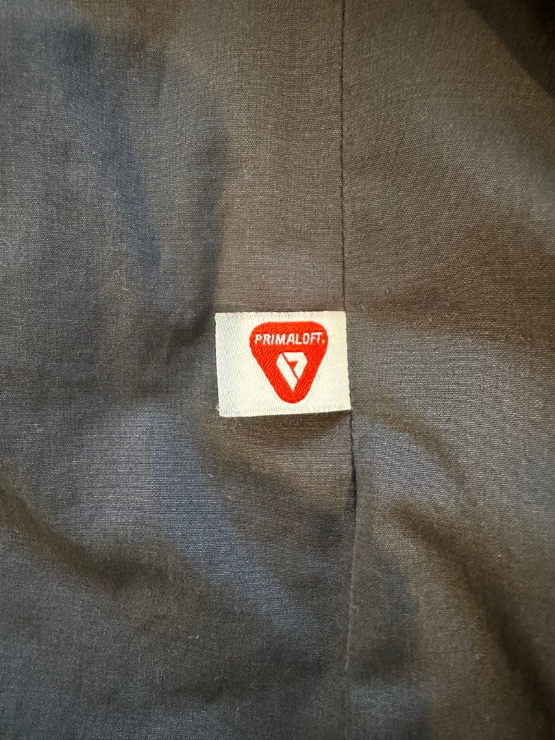 COMOLI 中綿(プリマロフト)タイロッケンショールカラーコート