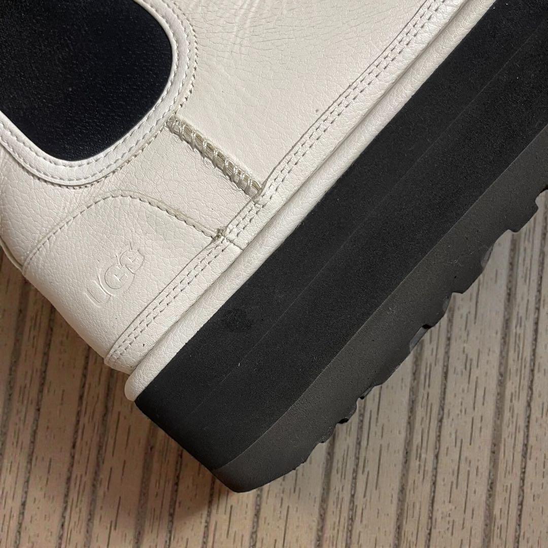 靴 UGG NEUMEL PLATFORM CHELSEABOOT WHITE 24