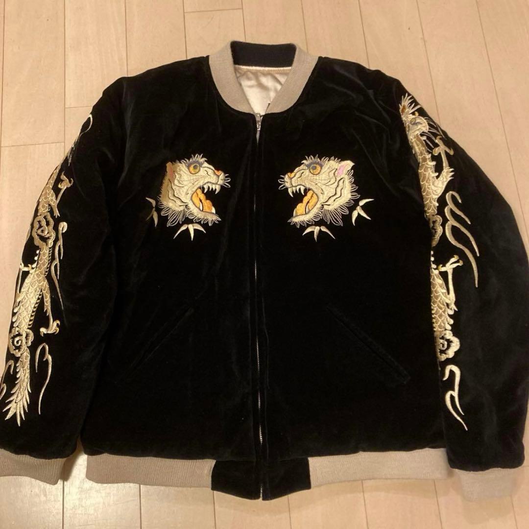 スカジャン 別珍