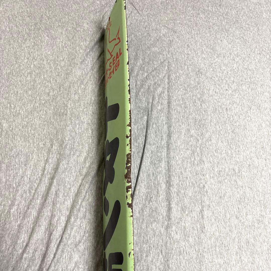 トタン板① ホーロー看板　オットセイ印　コロナ印　緑　昭和レトロ　当時物