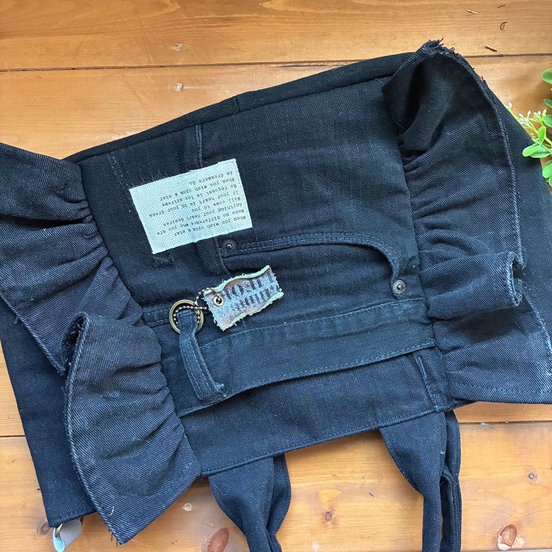 デニムリメイク♥バック♥ポーチ♥ハンドメイド