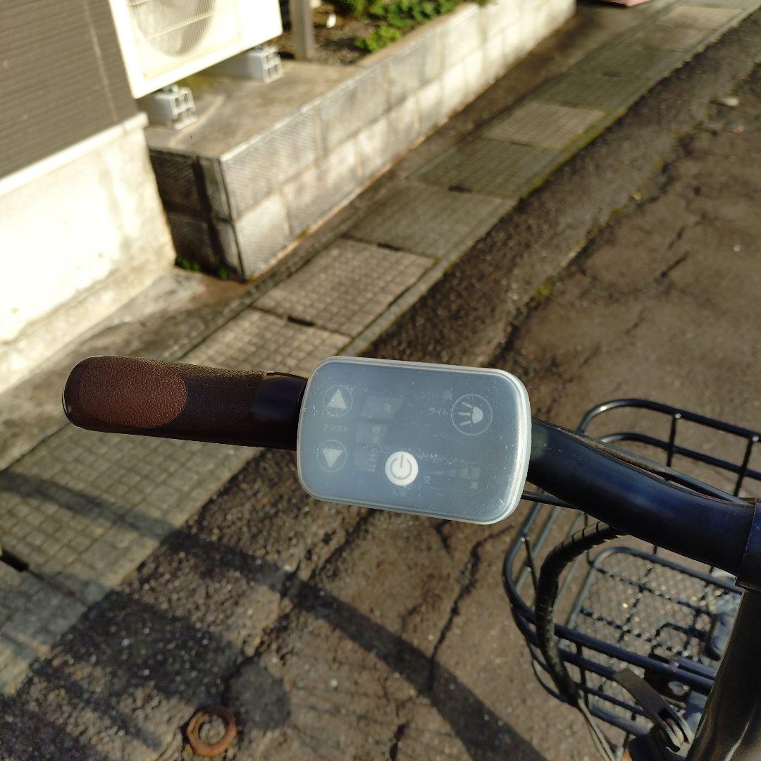 電動アシスト自転車 シティタイプ グレー