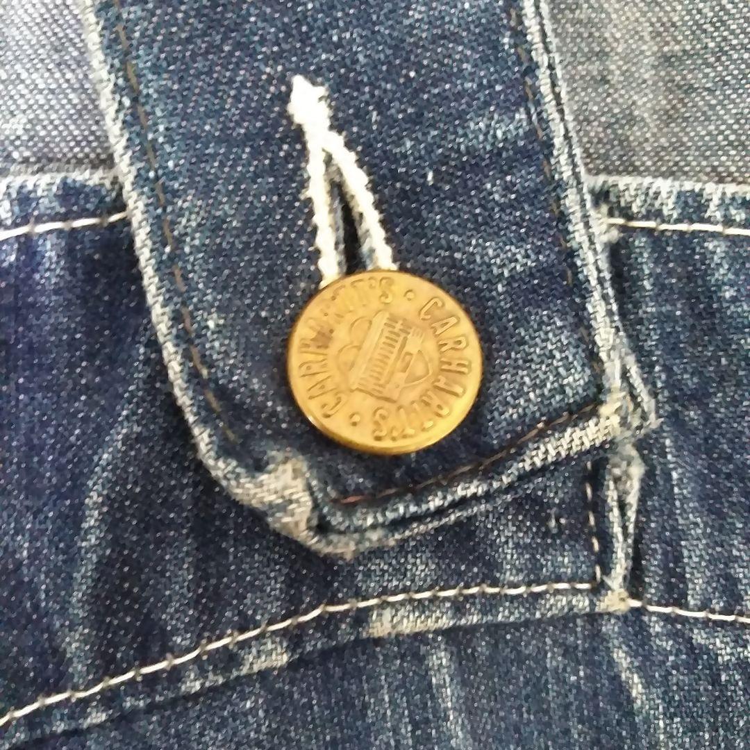 \"カーハート×ヘッドライト×フィンク\" トリプルネーム オーバーオール