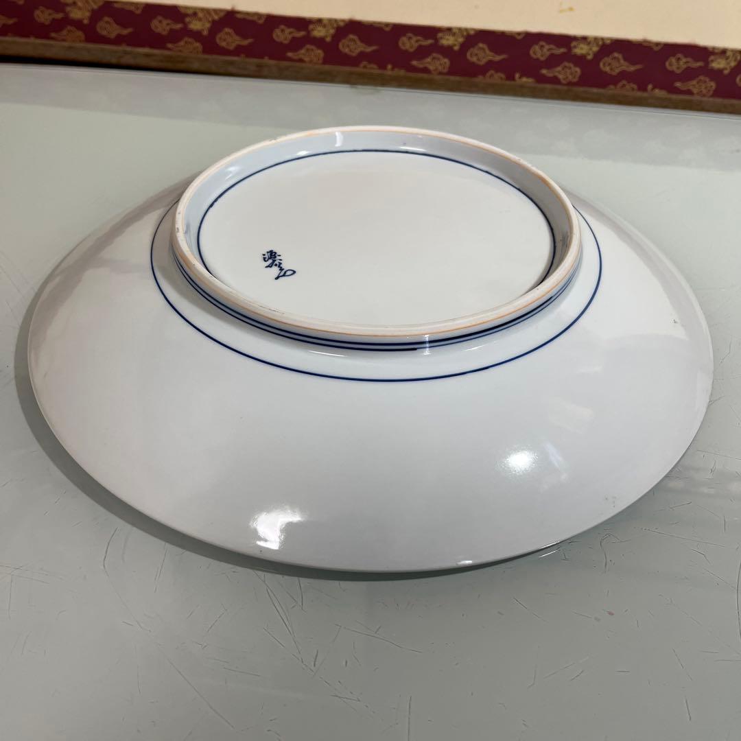 源右衛門　松絵大皿　飾り皿　30センチ