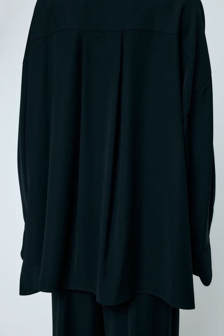 【完売品】ENFOLD MANY-STYLE OVER SHIRT ブラック