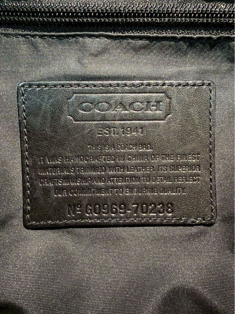 COACH ナイロントートバッグ