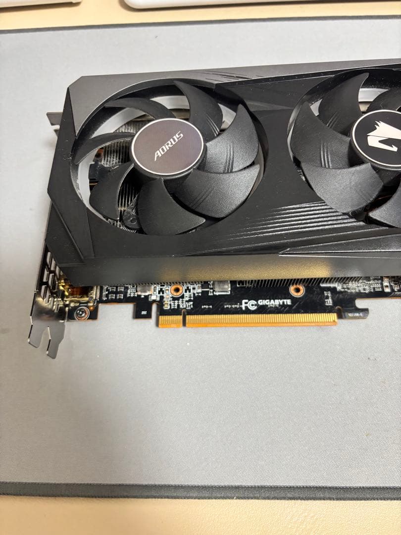 GIGABYTE AORUS RX6750XT Elite 12GB動作確認済み