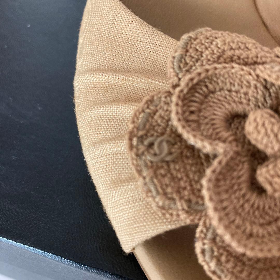 専用です！　シャネル　ミュールー　カメリア　ココマーク6 デパート購入　本体のみ