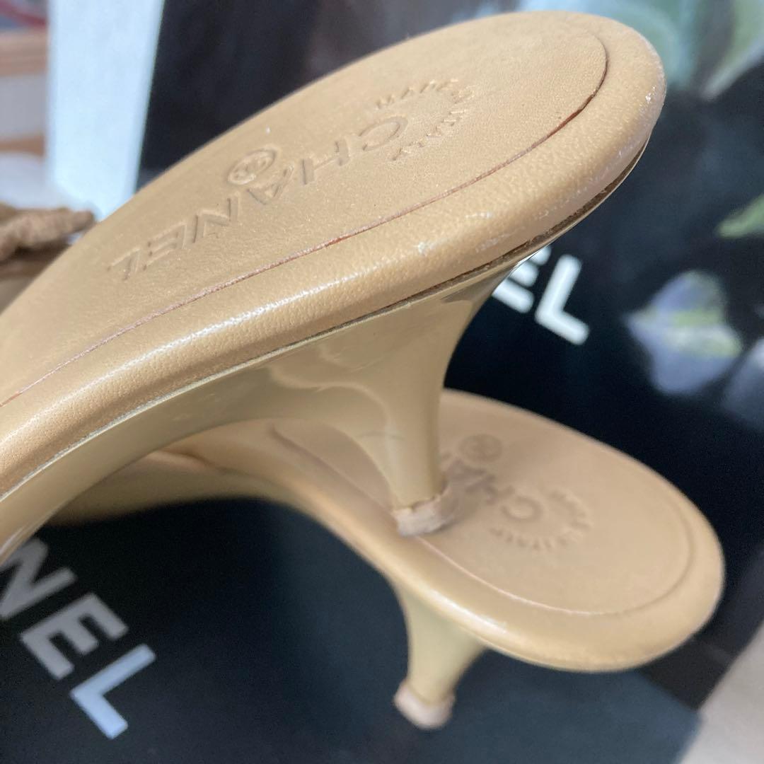 専用です！　シャネル　ミュールー　カメリア　ココマーク6 デパート購入　本体のみ