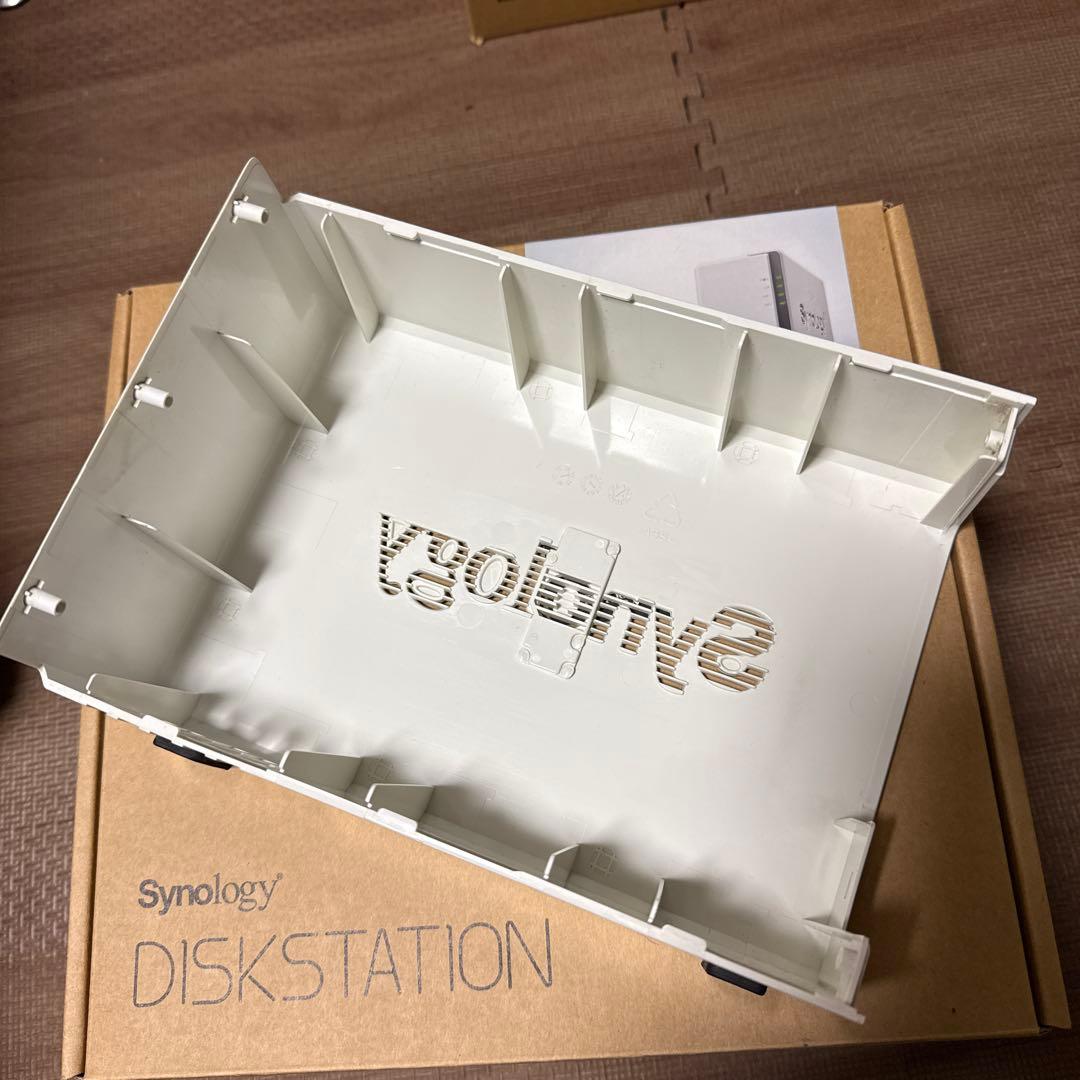 Synology NAS DS218j HDDなし 2ベイ