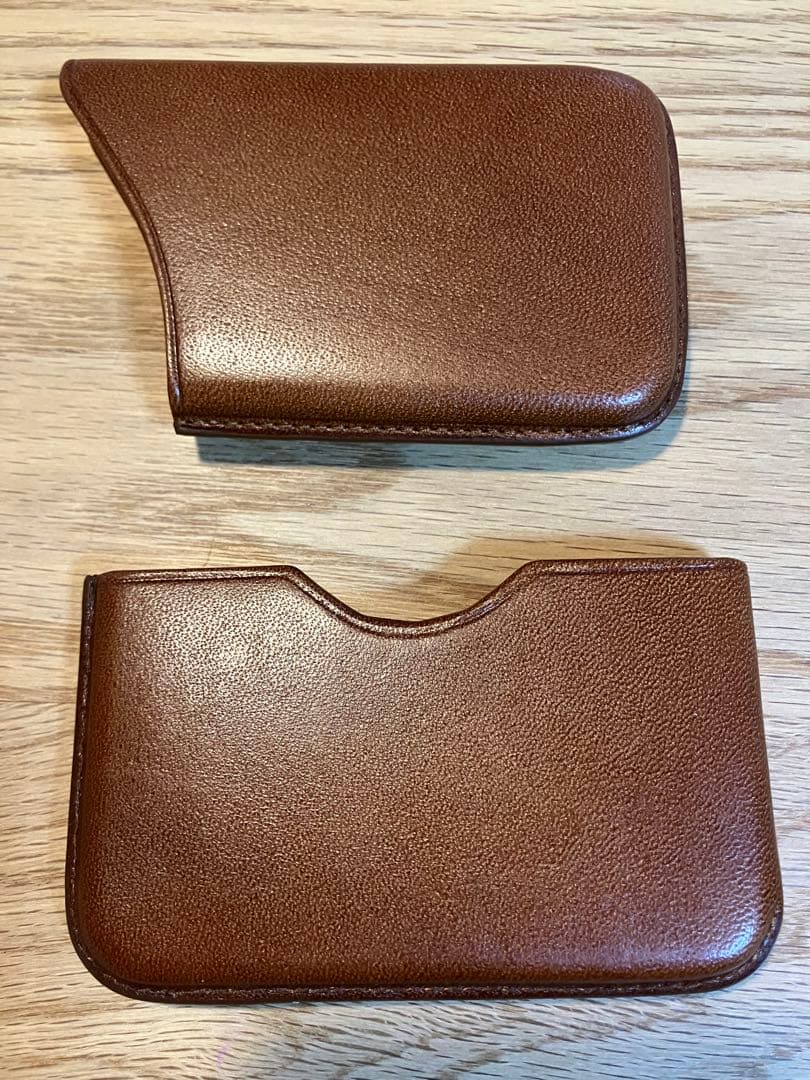 GLEN レザー 名刺入れ ブラウン