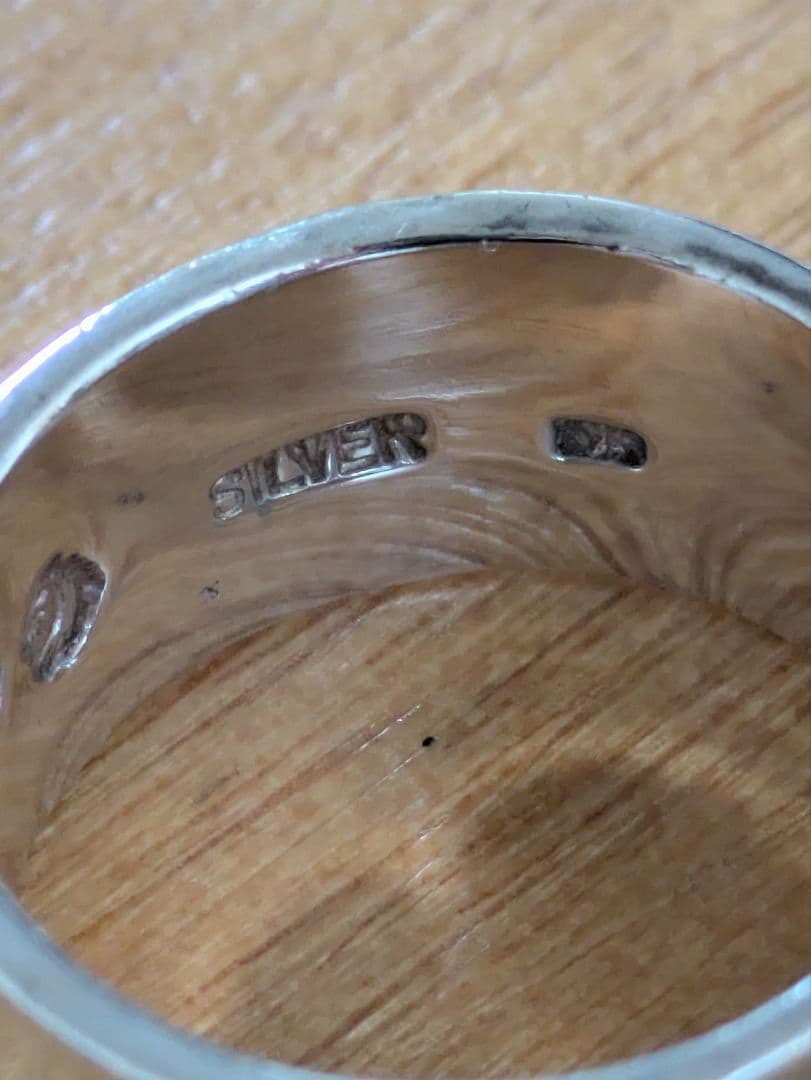 タディアンドキング　平打ちリング