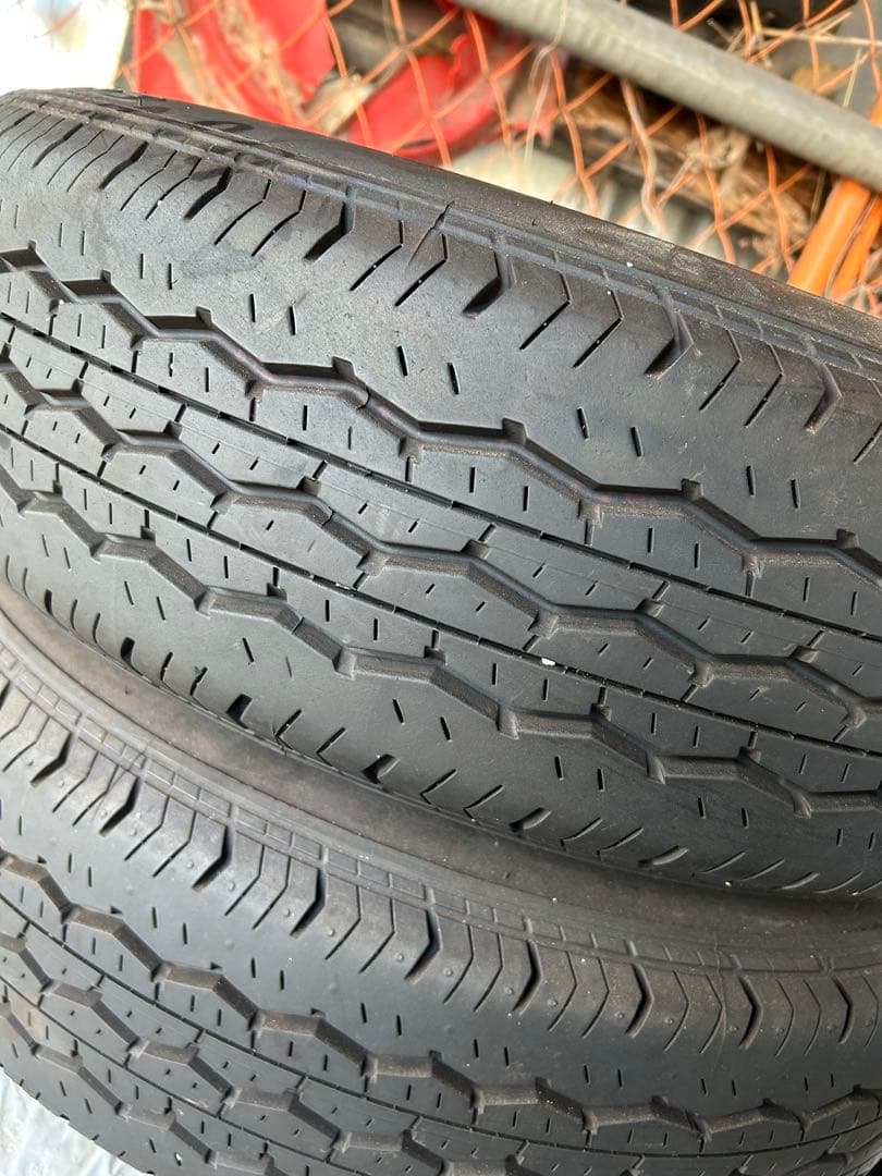 ブリヂストン 195/80R15 LT タイヤ ホイール セット 4本