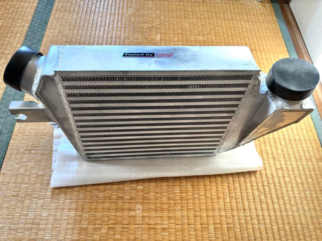 美品★スバルレヴォーグVMGVM4大容量アルミインタークーラーボロンコート施工済