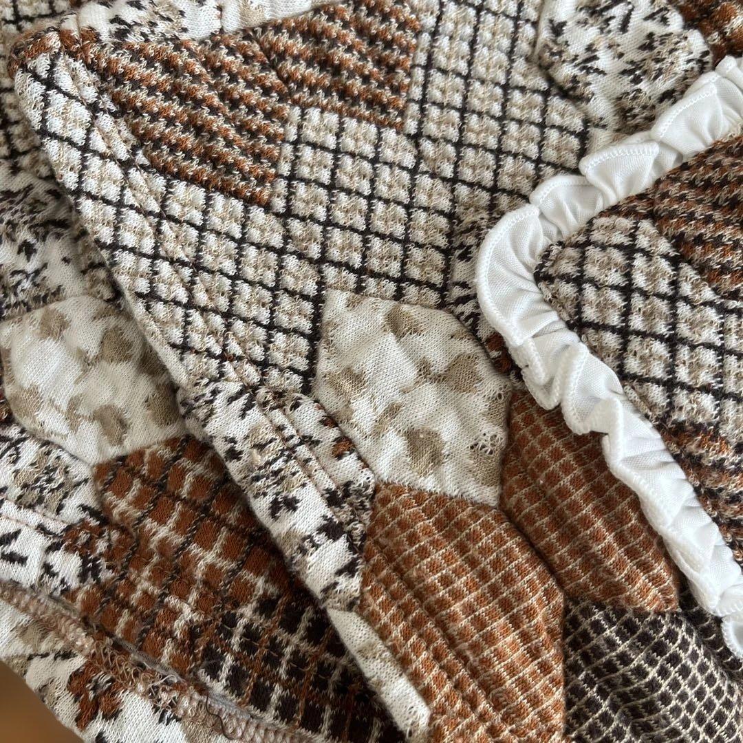 ワンピース FISH&KIDS PATCHWORK DRESS 2-3y