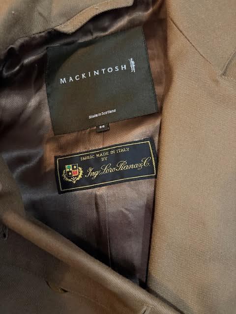 Mackintosh 金ボタン ウール コート 34