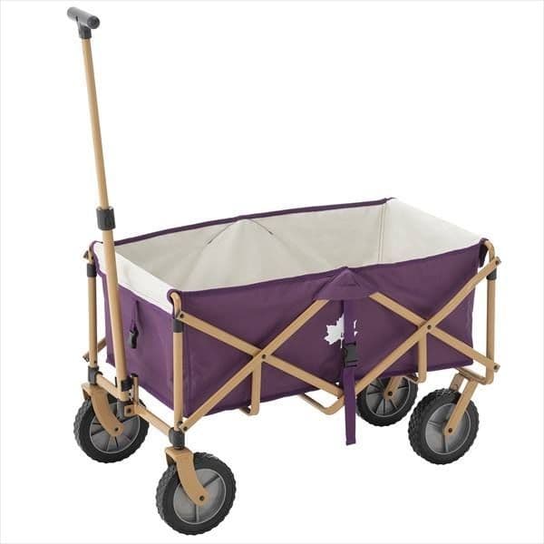 LOGOS　キャリーカート　紫