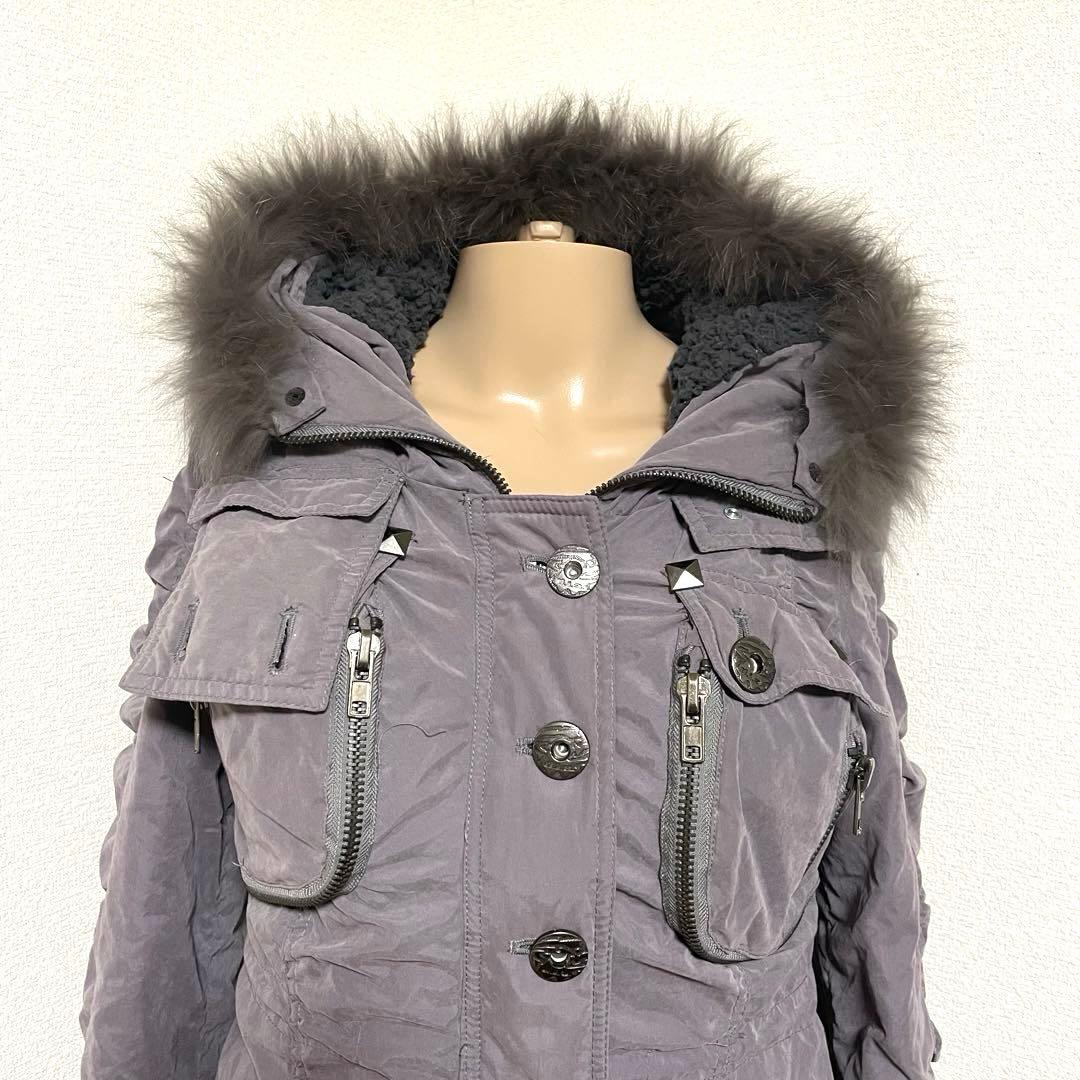 野*中様 激レア d.i.a. ギャル ミリタリーコート ファー・ボアライナー付