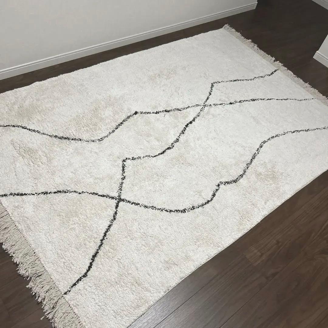 【良品】JOURNAL STANDARD FURNITURE RUG サフィラグ