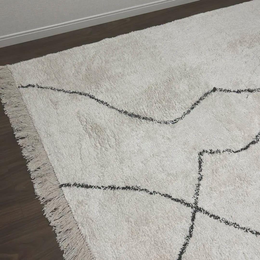 【良品】JOURNAL STANDARD FURNITURE RUG サフィラグ