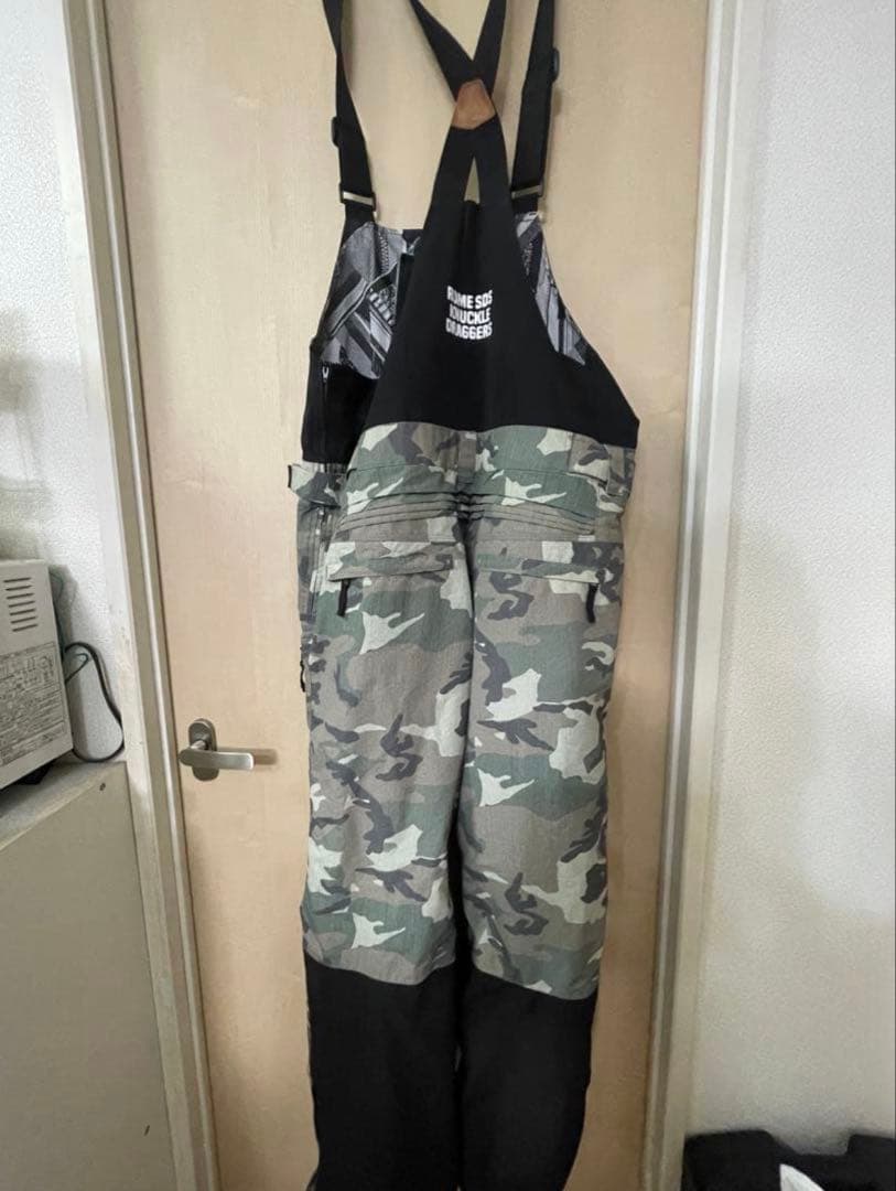 ROME SDS KNUCKLE DRAGGERS ビブパンツ カモ柄 L