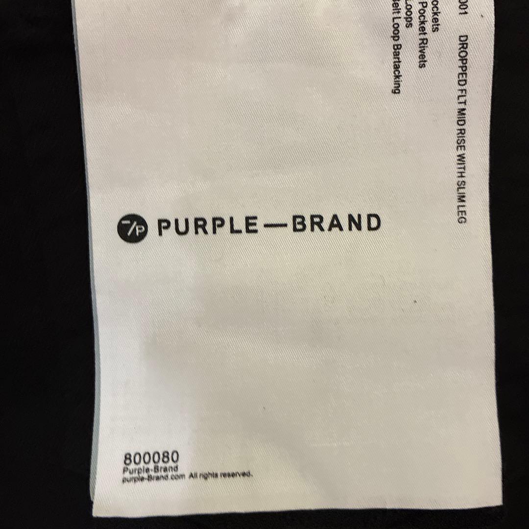 PURPLE BRAND スキニーデニム ブラック サイズ28