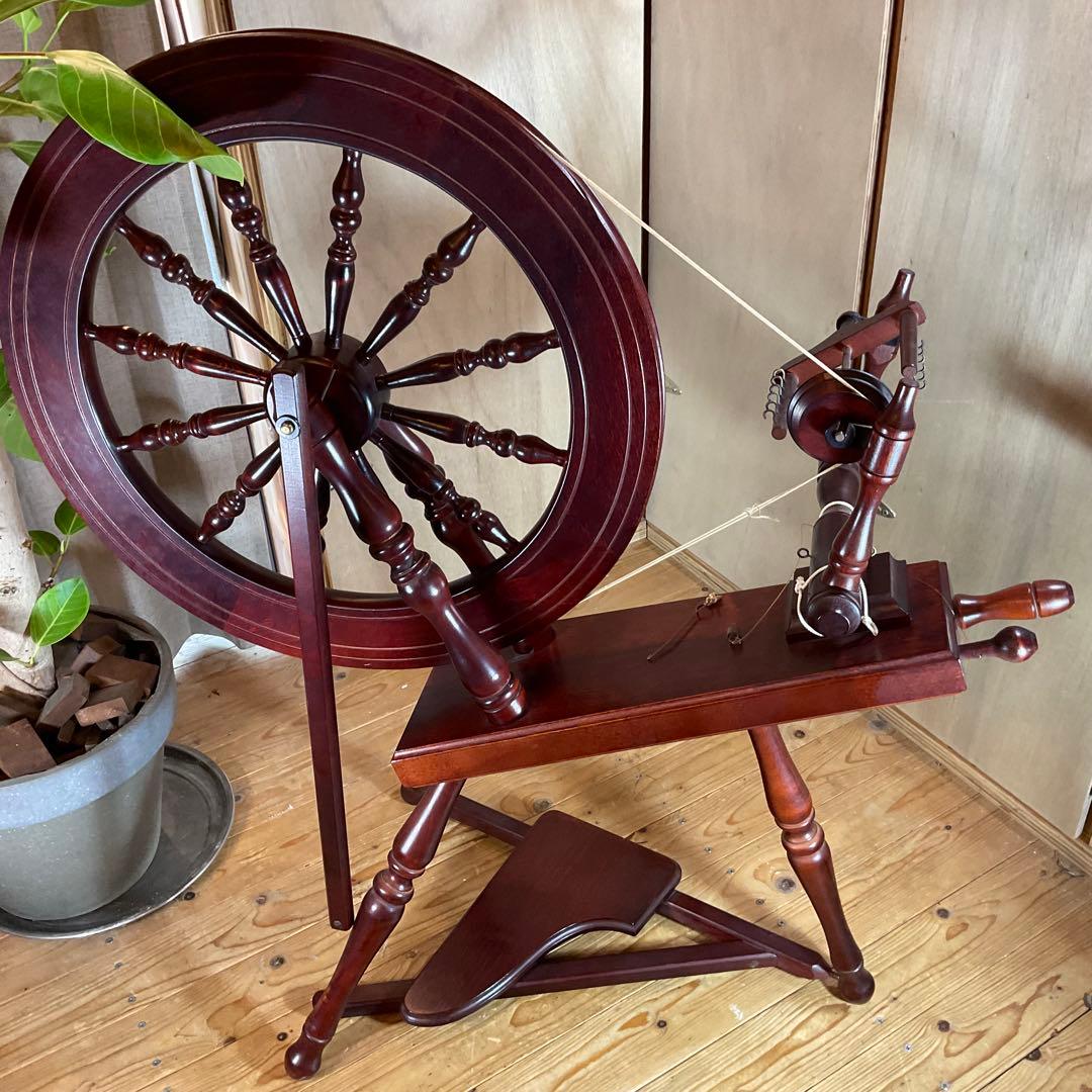 侘助です。　　　美品！紡ぎ車 糸車 ASHFORD アシュフォード