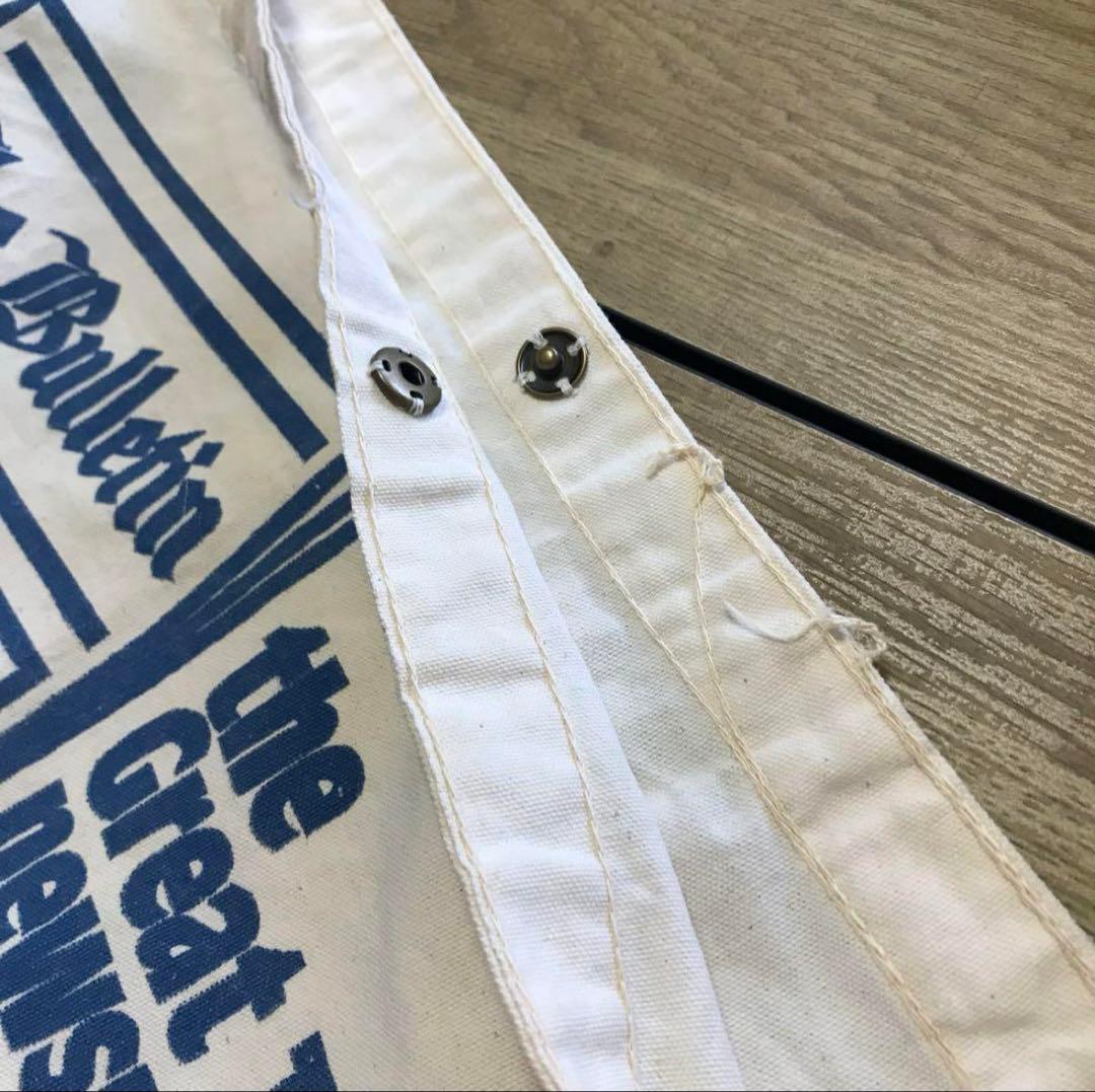 【ヴィンテージ】 ニュースペーパーバッグ “The Bulletin“ レア