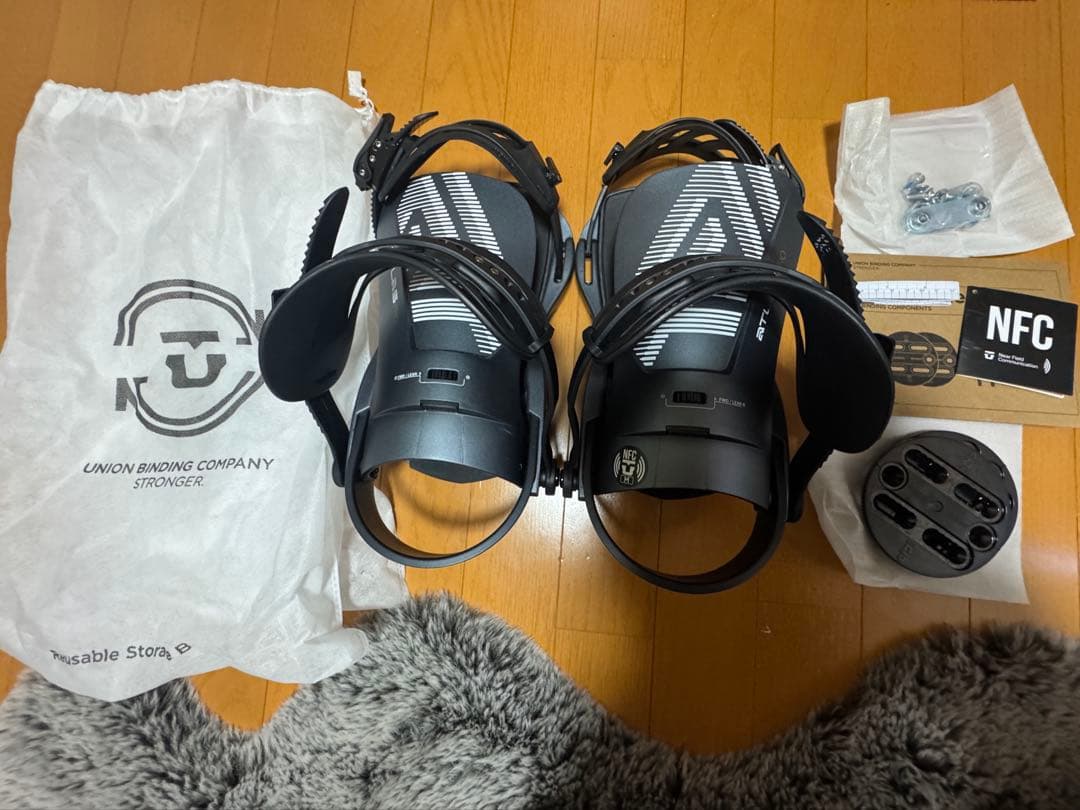 union ビンディング　ATLAS PRO Mサイズ　アトラスプロ　ブラック
