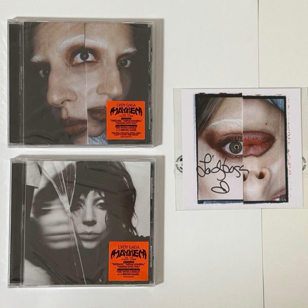 テ*ー様 レディー・ガガ　MAYHEM　直筆サイン入りCD バンドル